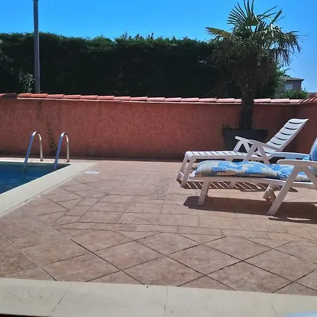 Dans Avec Piscine - A 500m Sainte-Marie-la-Mer