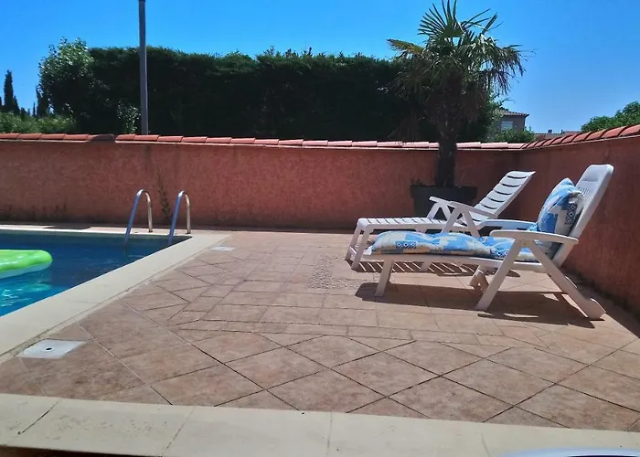 Dans Avec Piscine - A 500m Σαιντ-Μαρί-ντε-λα-Μερ